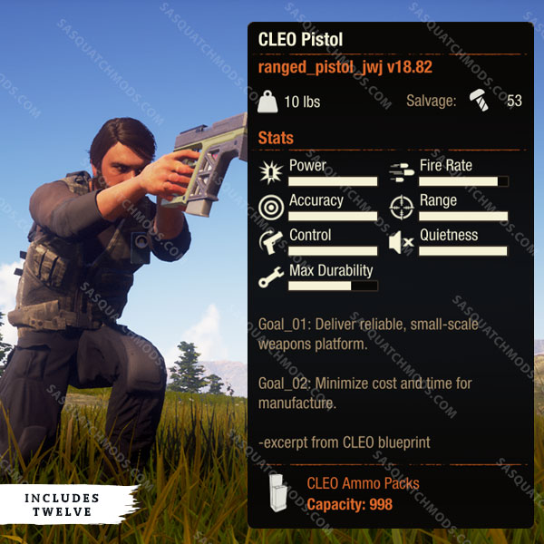 state of decay 2 cleo pistol