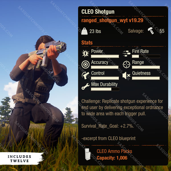 state of decay 2 cleo shotgun