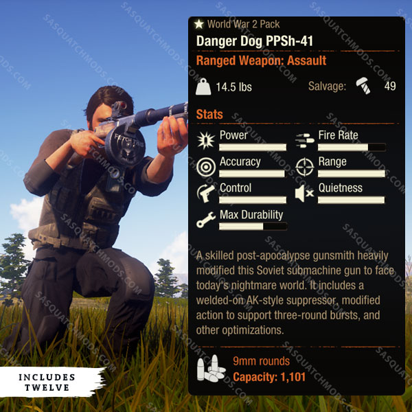 state of decay 2 danger dog ppsh-41