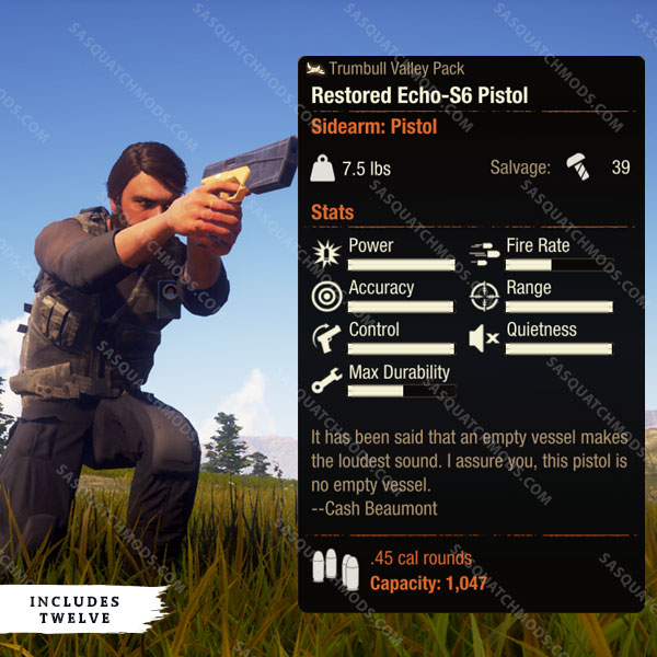 state of decay 2 restored echo-s6 pistol