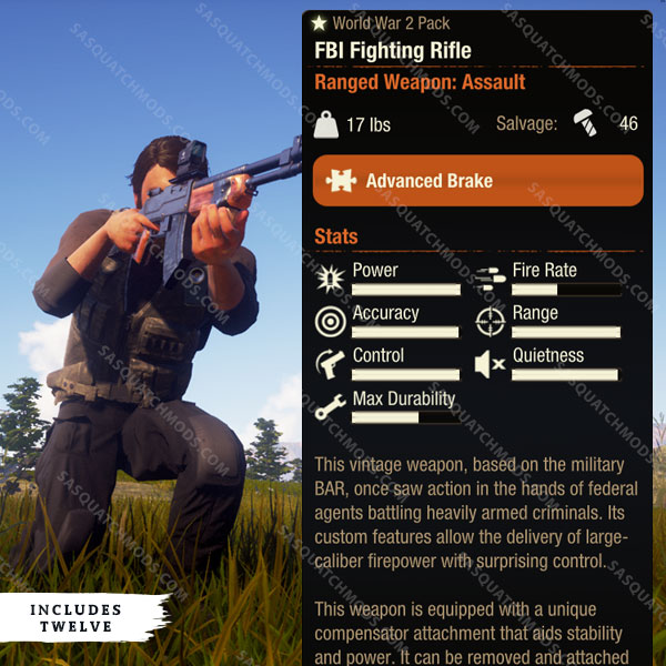 state of decay 2 fbi fighting rifle