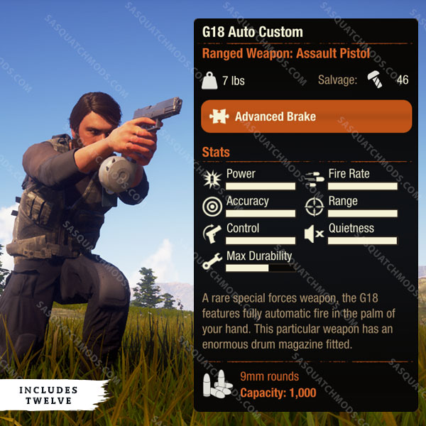 state of decay 2 g18 auto custom