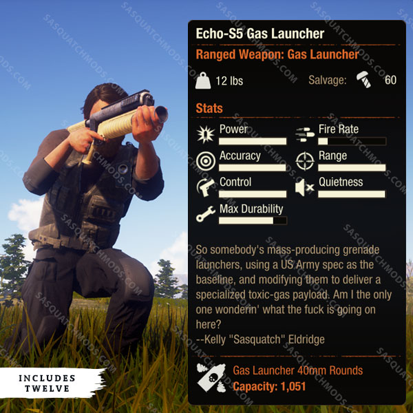 state of decay 2 echo-s5 gas launcher