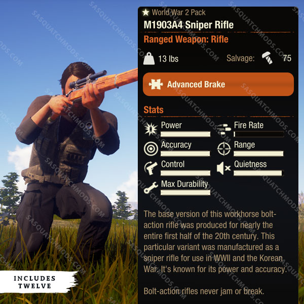 state of decay 2 m1903a4 sniper rifle