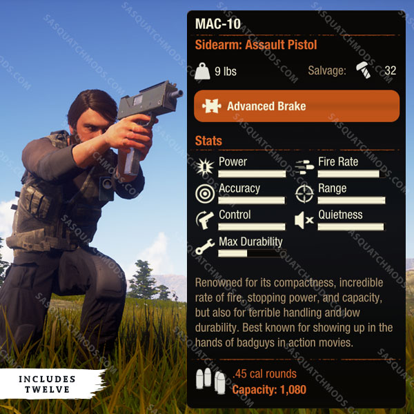 state of decay 2 MAC-10