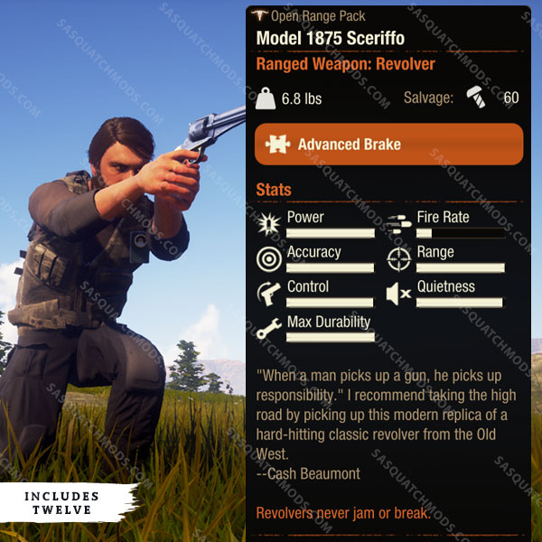 state of decay 2 model 1875 sceriffo