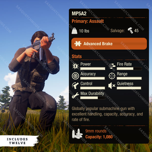 state of decay 2 MP5A2