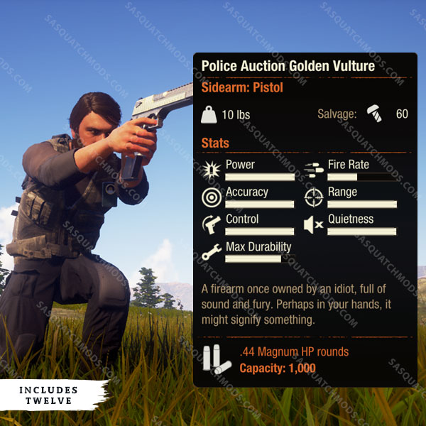 state of decay 2 police auction golden vulture