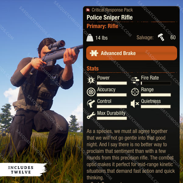 state of decay 2 police sniper rifle