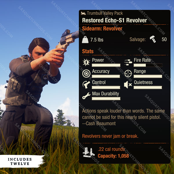 state of decay 2 restored echo s1 revolver