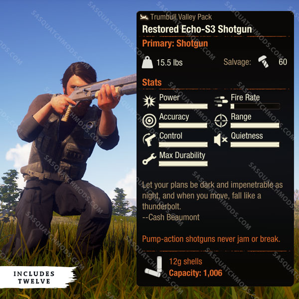 state of decay 2 restored echo-s3 shotgun