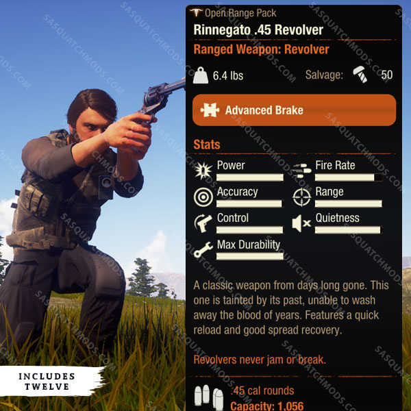 state of decay 2 Rinnegato 45 Revolver