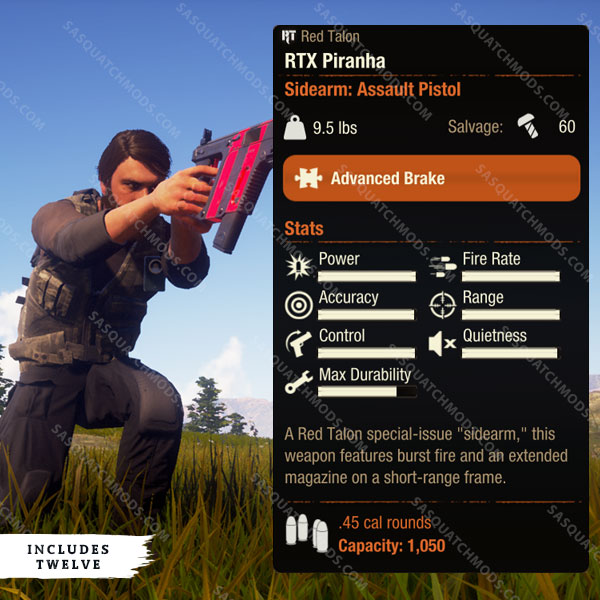 state of decay 2 rtx piranha