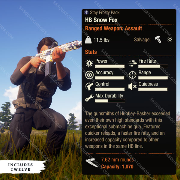 state of decay 2 hb snow fox