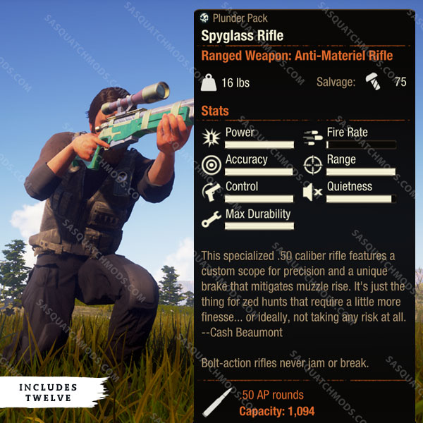 state of decay 2 spyglass rifle