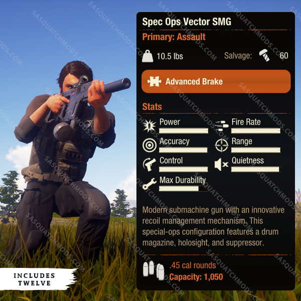 state of decay 2 spec ops vector smg