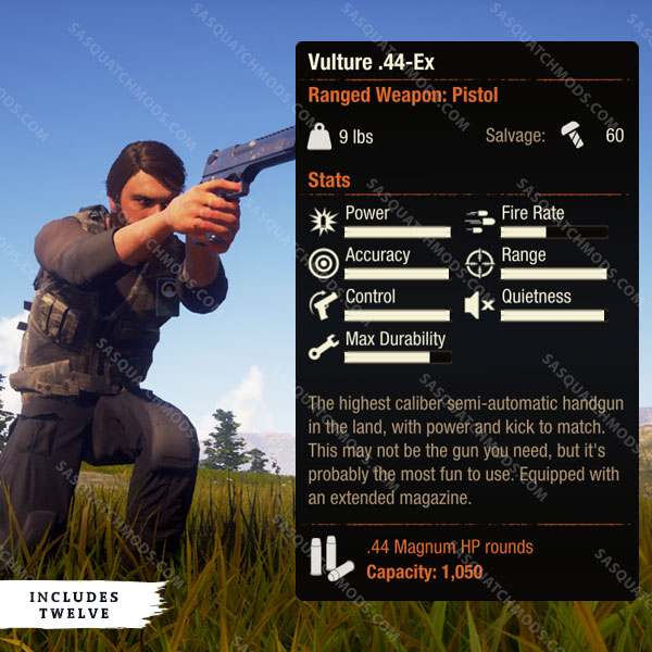 state of decay 2 vulture .44 ex