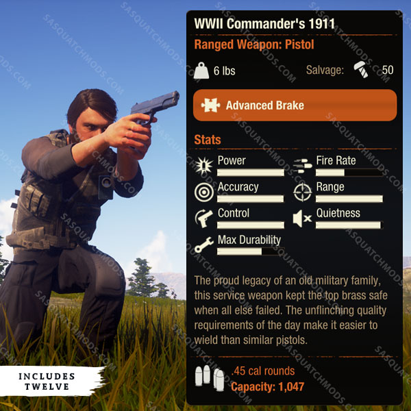 state of decay 2 ww2 commander 1911