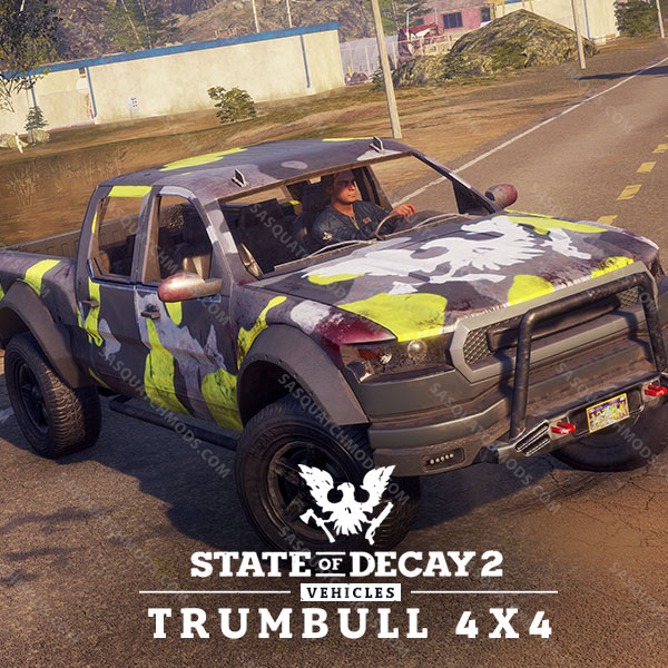 I don't know if anyone has said that, but in the trailer for State of Decay  2 for Xbox Series X we have the Megalodon car with Trumbull Valley in the  background.